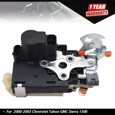 Door Lock Actuator Front Right FR For Chevrolet Tahoe GMC Sierra 1500 2000-2003 - Image 1 of 4