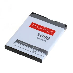 Akku Maxximus f. Nokia 2760 1050mAh Li-Ionen (BL-4B) - Picture 1 of 4