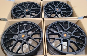 20 PORSCHE FACTORY Cayenne Panamera Wheels Rims Forged Factory OEM 9.5/11 - Picture 1 of 3