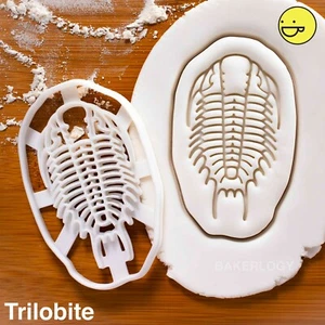 Trilobite cookie cutter |fossil arthropod jurassic extinct earth history geology - Picture 1 of 3