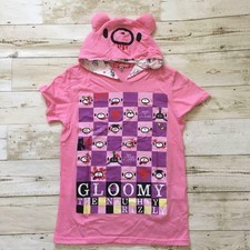 Gloomy Bear Chuck GP Short sleeve face hood Pink M size Japan