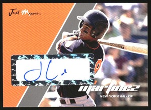 2008 Just Autographs Signatures Silver #44 Fernando Martinez /10