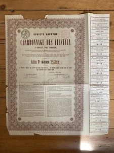 CHARBONNAGES DES FIESTAUX (BELGIEN) 1880 (H5) - Bild 1 von 1