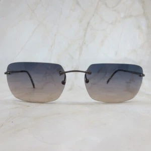 Guess Rumor Sunglasses Frame GU229 Men's Brown Rimless Rectangular 62-17-130 - Picture 1 of 10