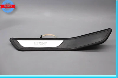 09-15 BMW 740i 740Li 750i umbral de puerta lateral izquierda placa rasguño cubierta moldura OEM Foto 1 de 4