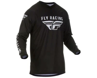 Fly Racing Universal Jersey (Black/White) - Image 1 of 2