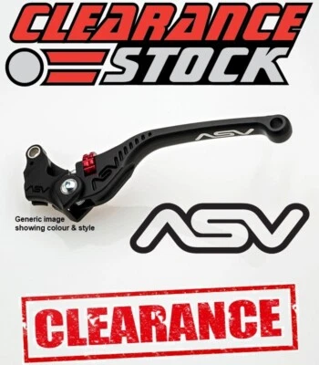 Palanca de embrague Triumph Speed Triple / 1050 2012-2015 ASV C5 - Negro Foto 1 de 4