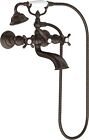 Moen Weymouth Oil Rubbed Bronze Two Handle Tub Filler w/ Hand Shower (S22105ORB)
