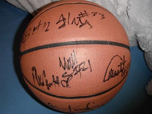 2017-18 NOTRE DAME TEAM SIGNED BASKETBALL BONZIE COLSON MIKE BREY - Picture 1 of 4