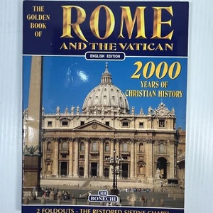 The Golden Book of Rome and the Vatican 200 Years of Christian History - Imagen 1 de 9