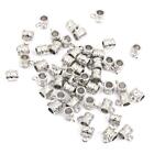 Lot Of 50 Diy Tibetan Silver Connectors Bails Beads Spacer Charms For Bracelet