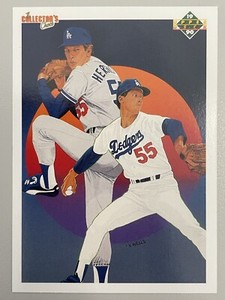 1990 Upper Deck #10 Orel Hershiser Los Angeles Dodgers Checklist