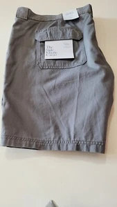 Croft & Barrow Men's Cargo Short Sizes 50, 52 Gray - Picture 1 of 5