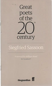 Great Poets Of The 20th Century, Siegfried Sassoon - 2008 Booklet, The Guardian - Imagen 1 de 1