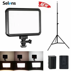 LED Video Light for Camera Camcorder Photo Studio w/ Battery & Charger Stand Kit - Picture 1 of 12