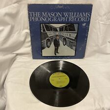 Mason Williams - The Mason Williams Phonograph Record   WS 1729   1968  GOOD+