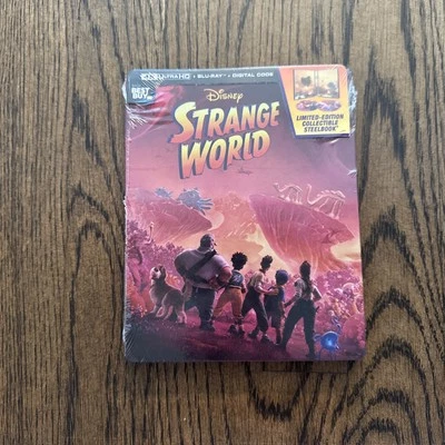 STRANGE WORLD STEELBOOK 4K + BLURAY + DIGITAL - New - Image 1 of 4