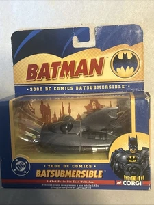 Vintage 2005 Batman Corgi 2000 Dc Comics BATSUBMERSIBLE Batmobile 1:43 Die Cast - Picture 1 of 11