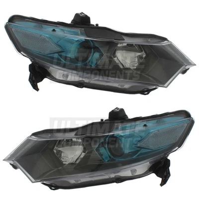 Honda Insight Headlights 2008-2014 Halogen Headlamps 1 Pair Drivers & Passenger - Image 1 of 4