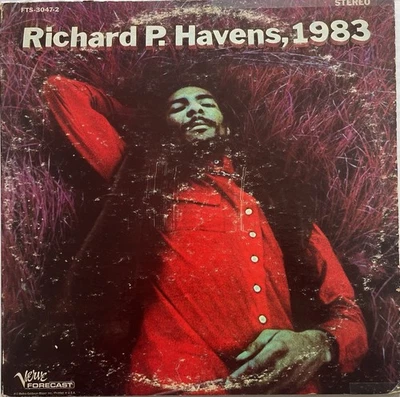 Richie Havens - Richard P. Havens, 1983 - 1968 LP Vinyl Double Record - Image 1 of 4