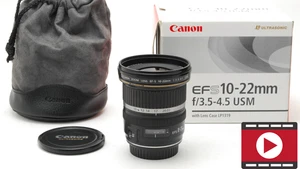 [NEAR MINT w/Box] Canon EF-S 10-22mm f/3.5-4.5 USM AF Wide Zoom Lens From JAPAN - Picture 1 of 8
