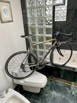 (SIZE 54cm) 2004 BIANCHI "XL EXTRALITE" TITANIUM ROAD BIKE - CAMPAGNOLO RECORD - Image 1 of 4