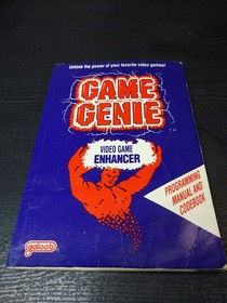 Game Genie NES Programming Manual  and Codebook Galoob