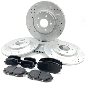 PASTIGLIE DISCHI FRENO ANTERIORI POSTERIORI ADATTI PER HYUNDAI TUCSON KIA SPORTAGE 1.6 CRDi 325/300 - Foto 1 di 14