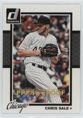 Panini Donruss Press Proof Gold 2014/99 Chris Sale #279 Foto 1 de 2