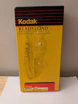 Kodak Professional PRO 100 Readyload 4X5 Packets SEALED PACKET JAN 1998 - Image 1 of 4
