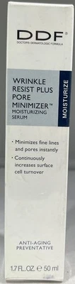 Sérum hidratante minimizador de poros DDF Wrinkle Resist Plus, 1,7 oz. - Imagem 1 de 2