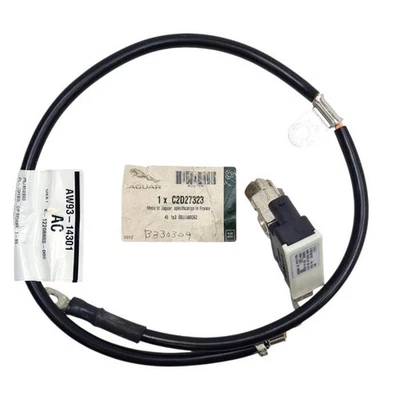 GENUINE JAGUAR XJ 10-19 BATTERY MONITORING SENSOR NEGATIVE EARTH CABLE C2D27323 - Image 1 of 2