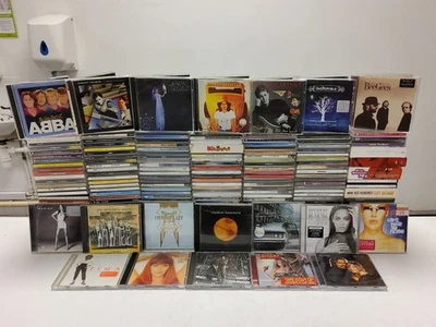 200 x Pop CD JobLot- ABBA Stevie Nicks George Harriosn McCartney Beyonce Tina 21 - Image 1 of 4