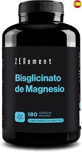 Bisglicinato de Magnesio, 350 mg de magnesio elemental/dosis diaria | 180 - Imagen 1 de 7