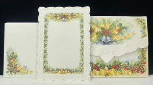 Vintage 1994 Carol Wilson Fine Arts Weihnachtsglocken Notizblätter & Umschläge 6er Set - Bild 1 von 24