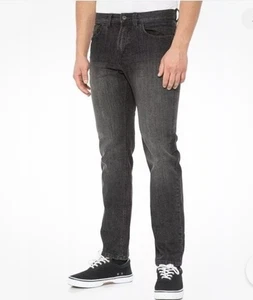 prAna Feener Jean Black Smoke Wash Size 33 Length 30” - Picture 1 of 7