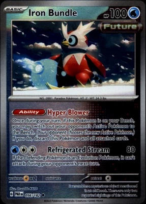 SV04: Paradox Rift #056/182 Iron Bundle Reverse Holo Rare - Image 1 of 2