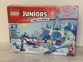 Lego Juniors 10736 Disney Anna & Elsa's Frozen Playground New & Sealed!