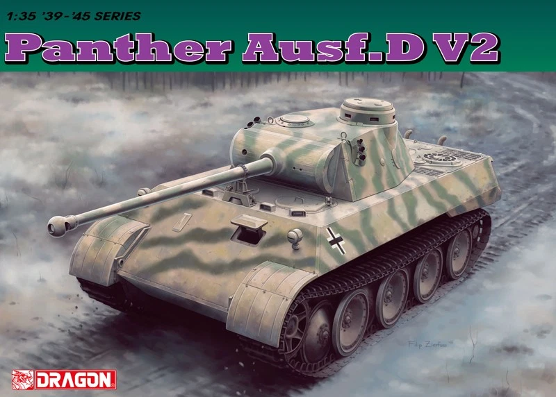 PANTHER AUSF.D V2 KIT 1:35 - Immagine 1 di 1
