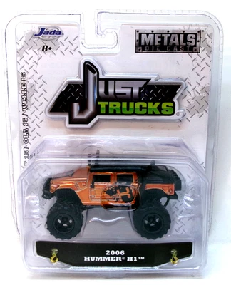 2018 JADA TOYS approx 1:50 (?) SCALE JUST TRUCKS WAVE 15 ORANGE 2006 HUMMER H1 - Image 1 of 4