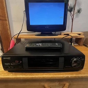 Sharp VCR Video Player VC-A546U W/ OEM Remote Tested Works Great - Picture 1 of 20