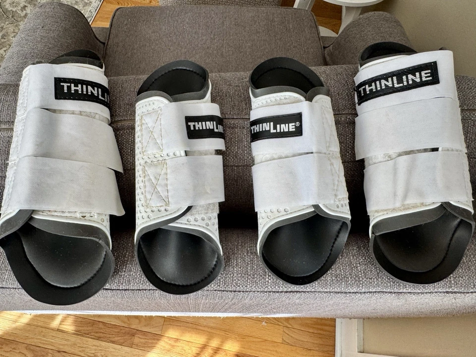 ThinLine Flexible Filly Front and Hind Horse Boots Set with Impact Protection - Image 1 of 4