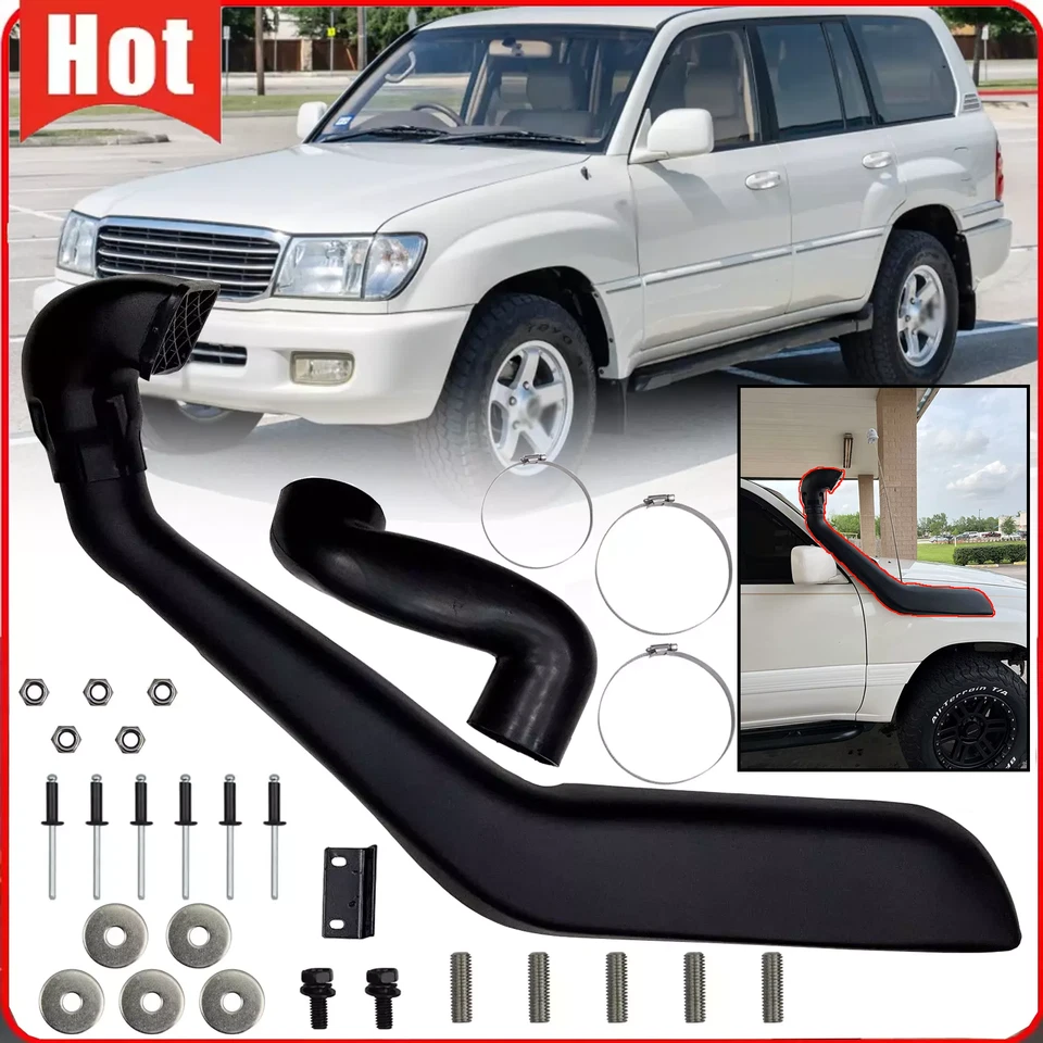 Kit de snorkel sistema de admisión en frío apto para Toyota serie 100 Land Cruiser 1998-2007 Foto 1 de 4