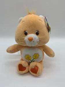 CARE BEARS Plush Friend Bear 2002 New Tags 8" NEW NWT Cartoon Movie Stuffed - Picture 1 of 7