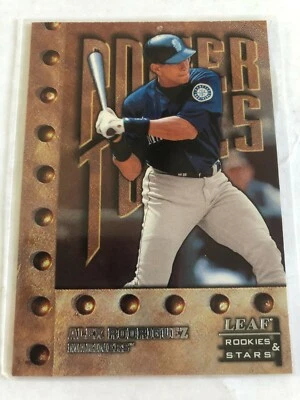 1998 Leaf Rookies & Stars Power Tools Alex Rodriguez #143 Seattle Mariners - Image 1 of 2