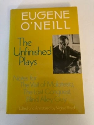 The Unfinished Plays by Eugene O'Neill (1988 HC) 1st Print VG w/Protective Cover Foto 1 de 4