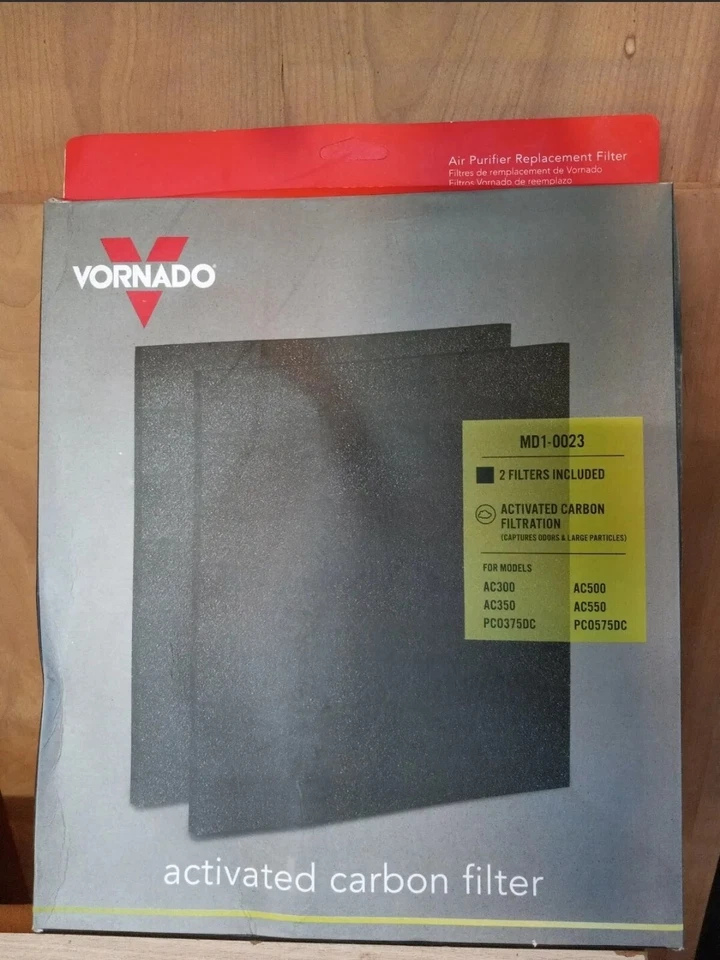 Vornado Carbon Air Purifier Filters x2