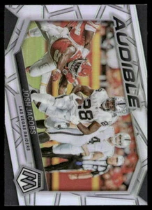 2023 Mosaic Josh Jacobs Audible - Picture 1 of 2