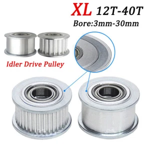 XL Timing Belt Pulley Idler Drive Pulley 12T-40T Bore 3-30mm,For 3D Printer CNC - Picture 1 of 23