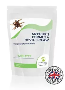 DEVIL'S CLAW Arthurs Formula Herb 225mg Tablets GB - Picture 1 of 12